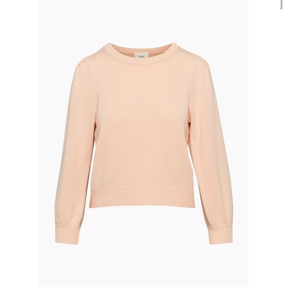 ARITZIA Wilfred seabrook sweater in coral blush size xsmall - Picture 1 of 8